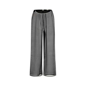 BODE Women's Wide-Leg Sheer Pants Women BLACK